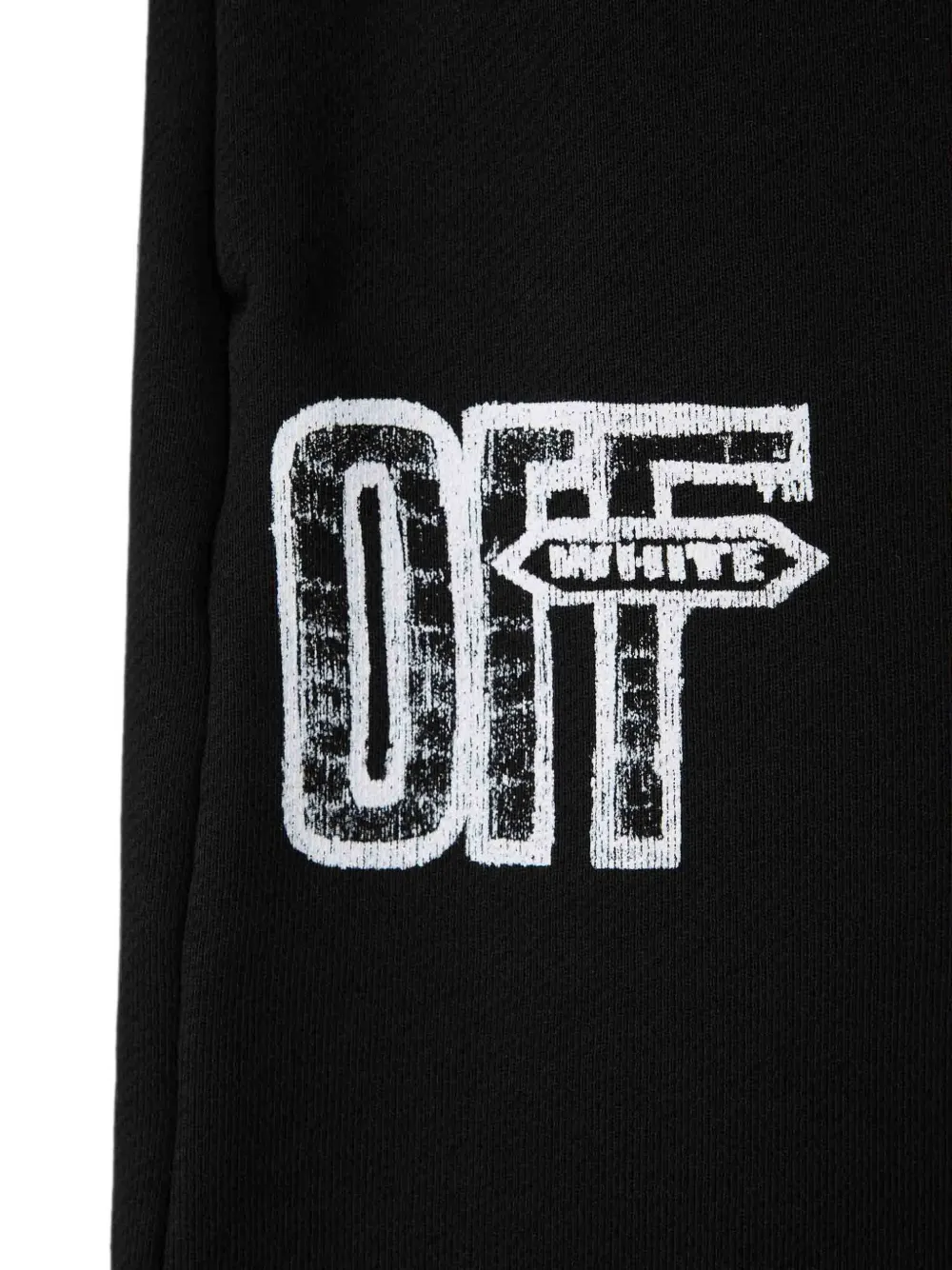 Off-White Motion Arrow skate shorts Zwart