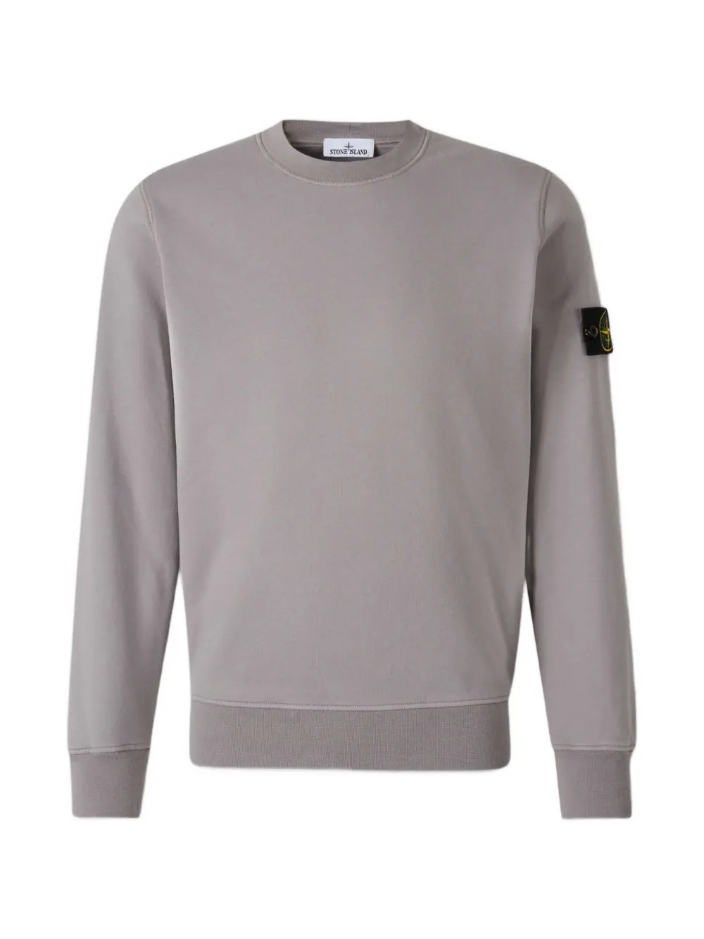 Stone Island 6100060 organic cotton fleece sweatshirt - Grau