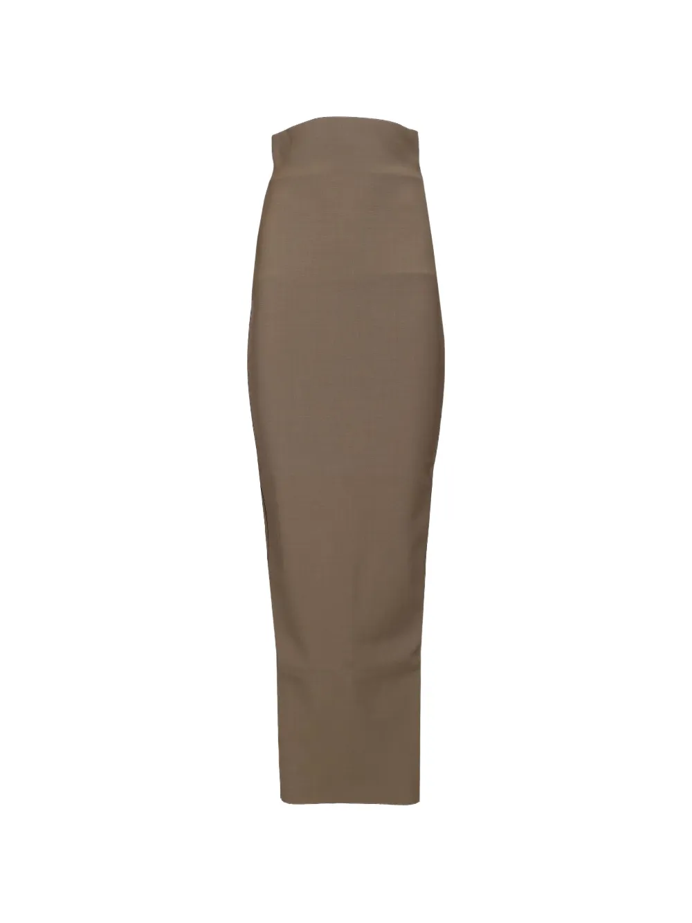 Rick Owens Dirt Pillar maxi skirt - Brown