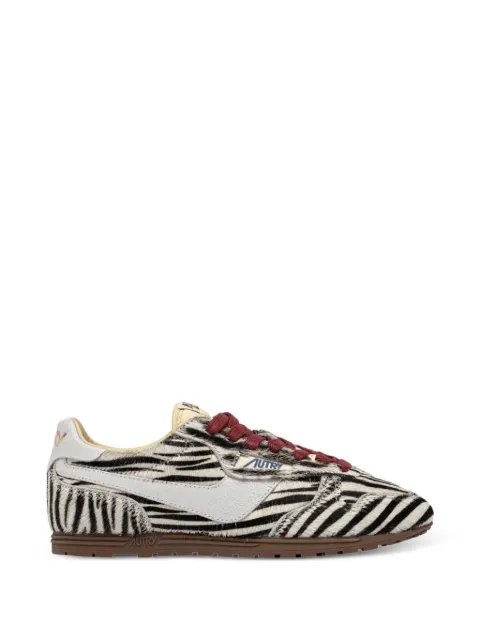 Autry tenis con estampado de cebra