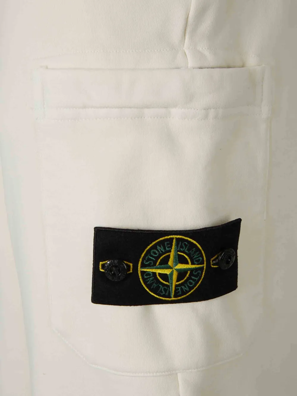 Stone Island logo-patch track pants Beige