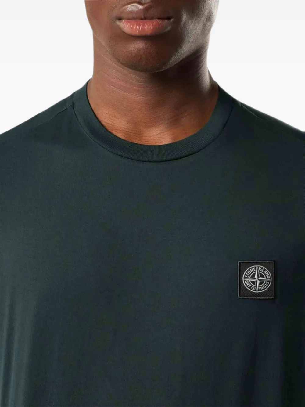 Stone Island 2100027 60 2 katoenen jersey T-shirt Groen