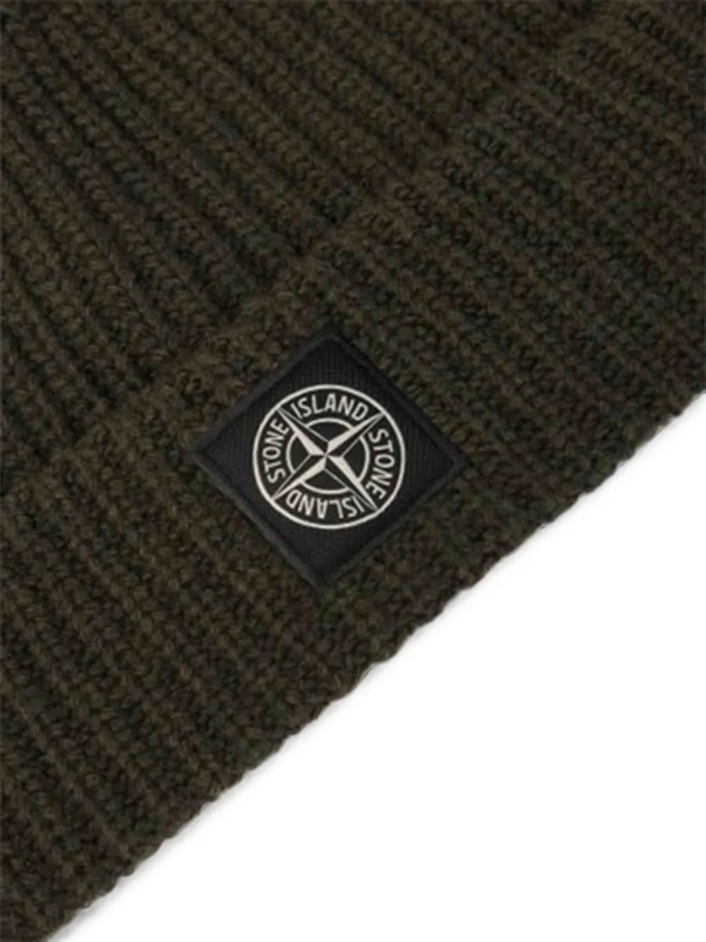 Stone Island Geelong wollen muts Groen
