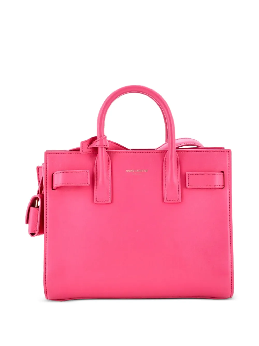 Saint Laurent Pre-Owned Borsa tote Sac de Jour Nano in pelle - Rosa