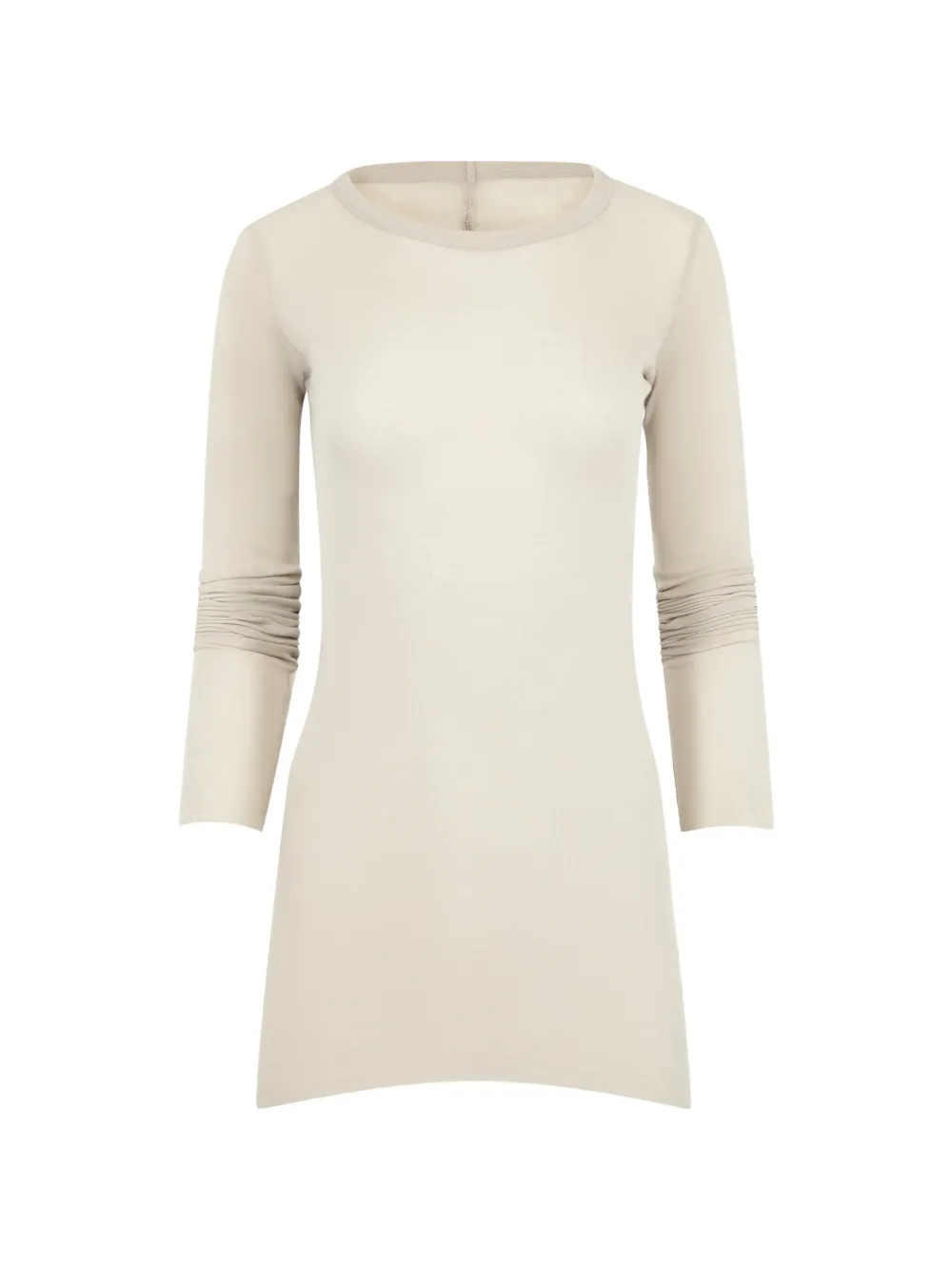 Rick Owens ribbed long-sleeve T-shirt - Toni neutri