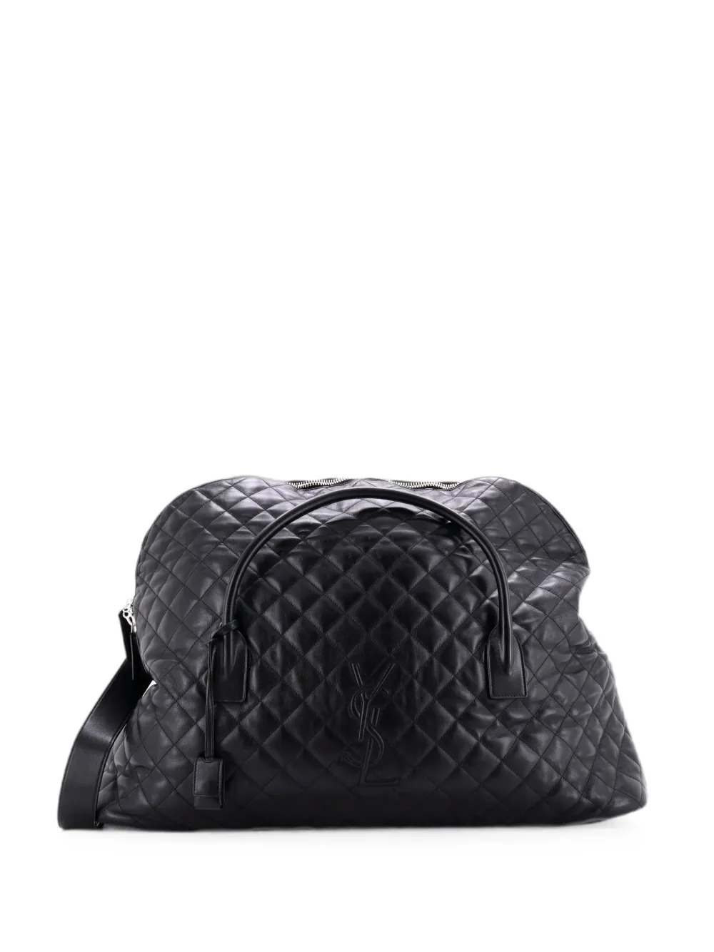 Saint Laurent Pre-Owned ES Giant Quilted Leather travel bag - Black