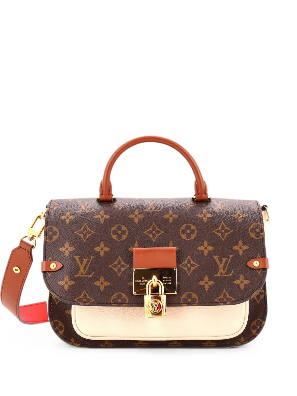 Louis Vuitton Pre-Owned Vaugirard Handtasche aus Monogramm-Canvas - Nude