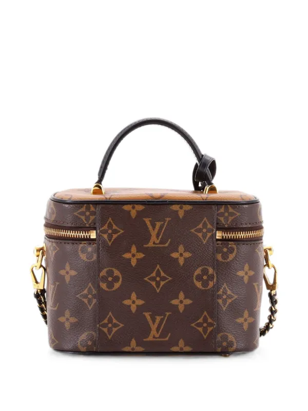Louis Vuitton Pre-Owned Vanity Handbag Reverse Monogram Canvas PM