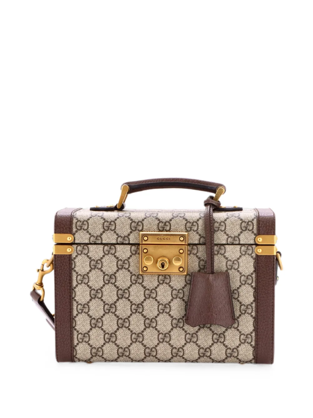 Gucci Pre-Owned Savoy Top Handle Beauty Case GG Coated Canvas