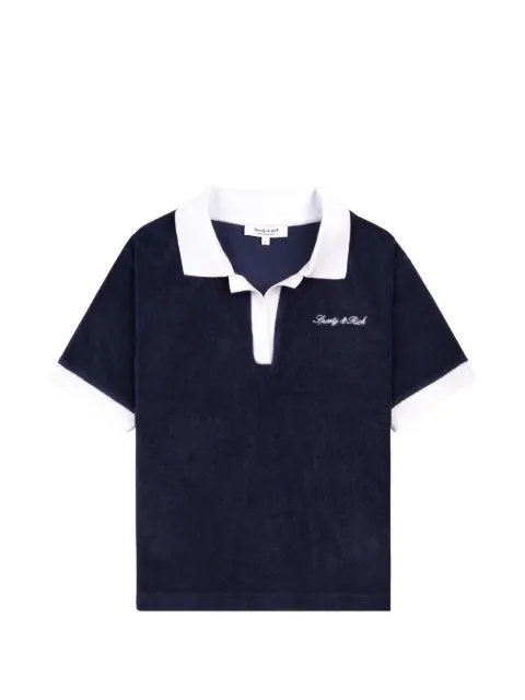 Sporty & Rich playera con logo bordado