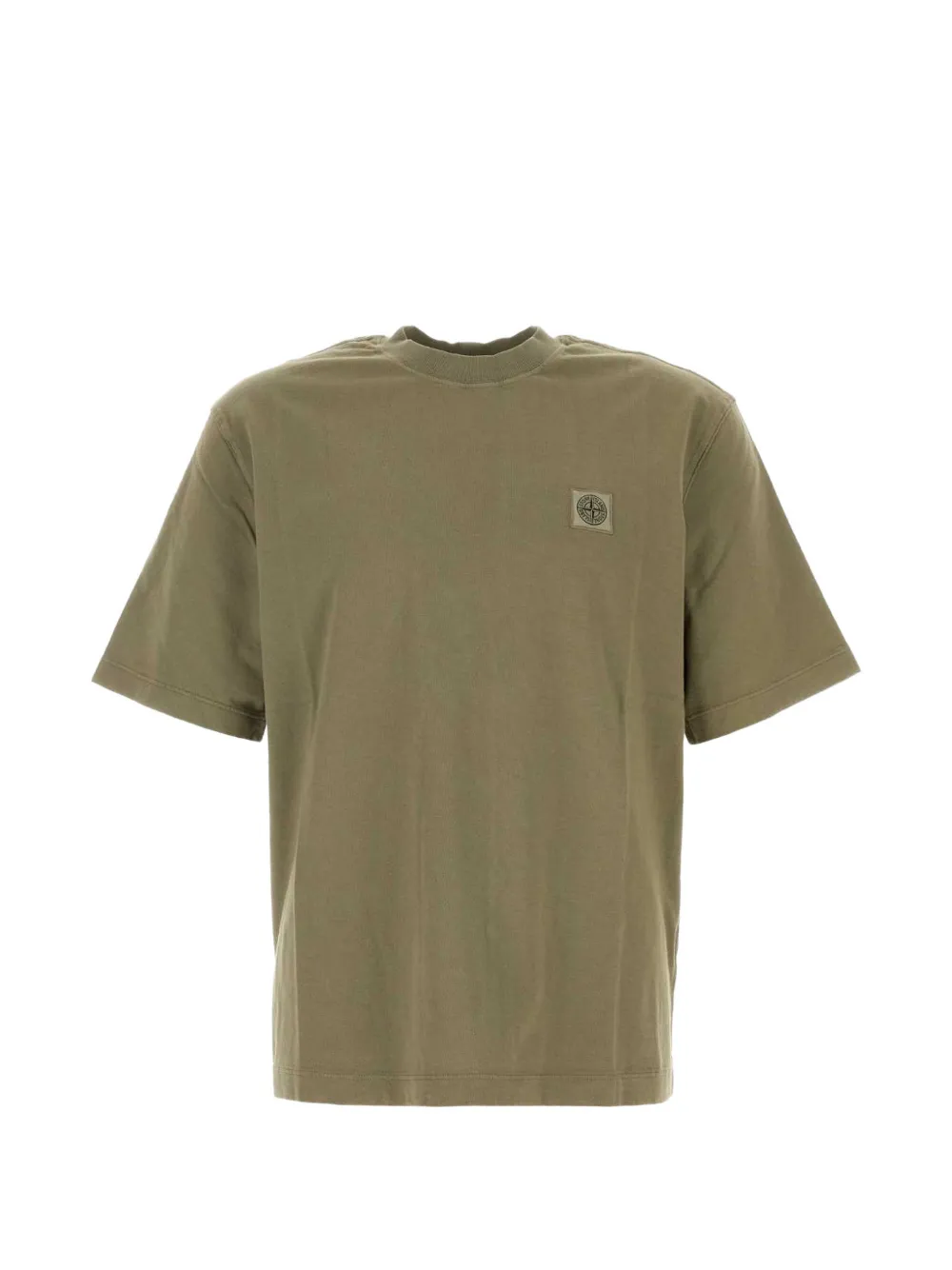 Stone Island 2100030 combed organic cotton jersey T-shirt - Grün