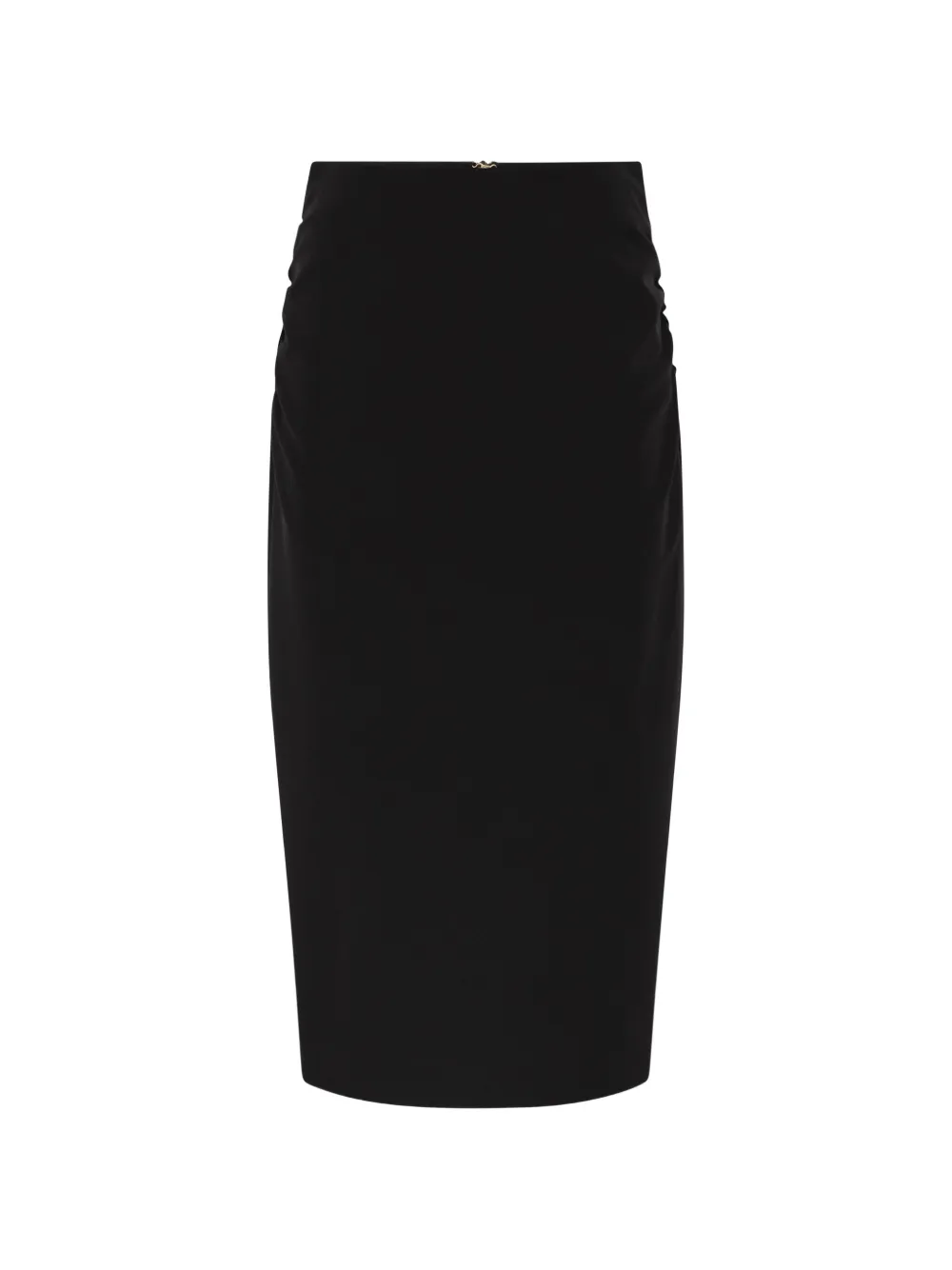 Max Mara Gedrapeerde midi-kokerrok Zwart