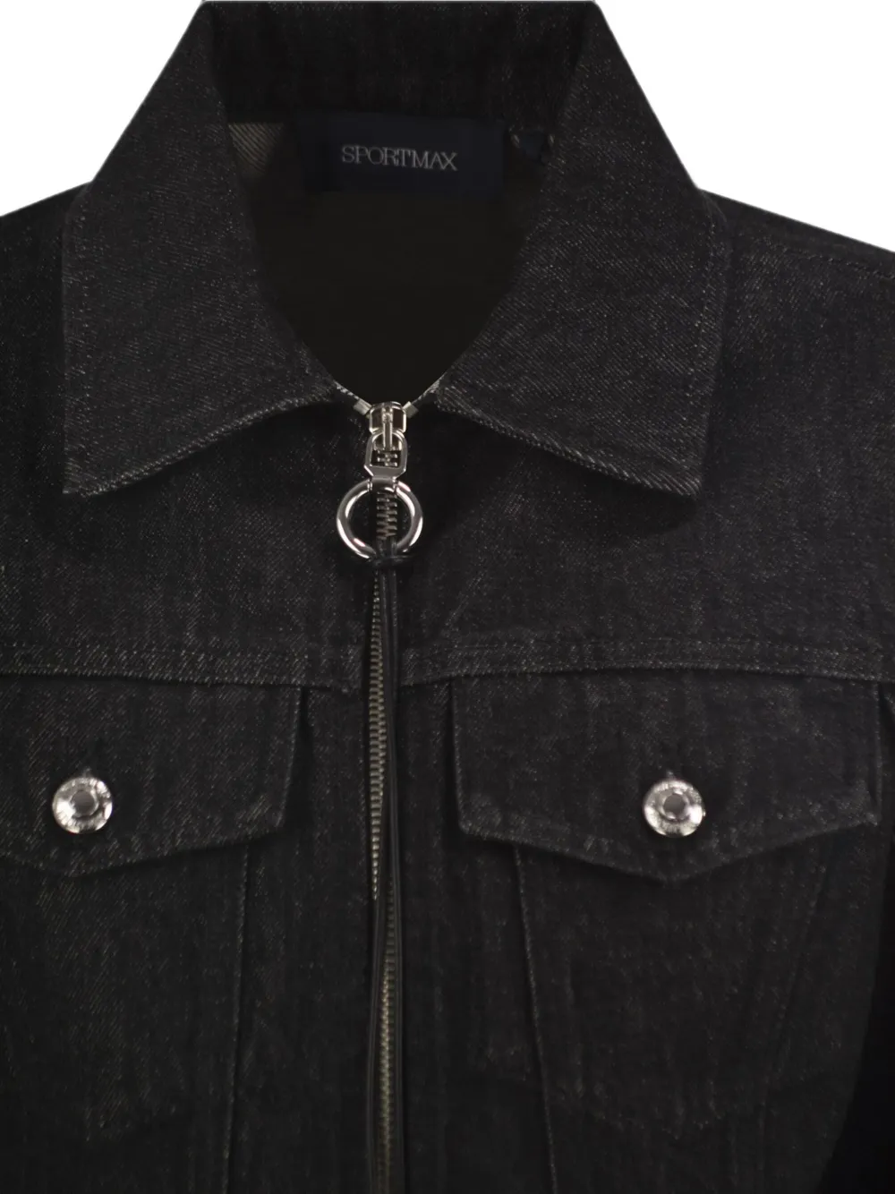Sportmax Cropped jack Zwart