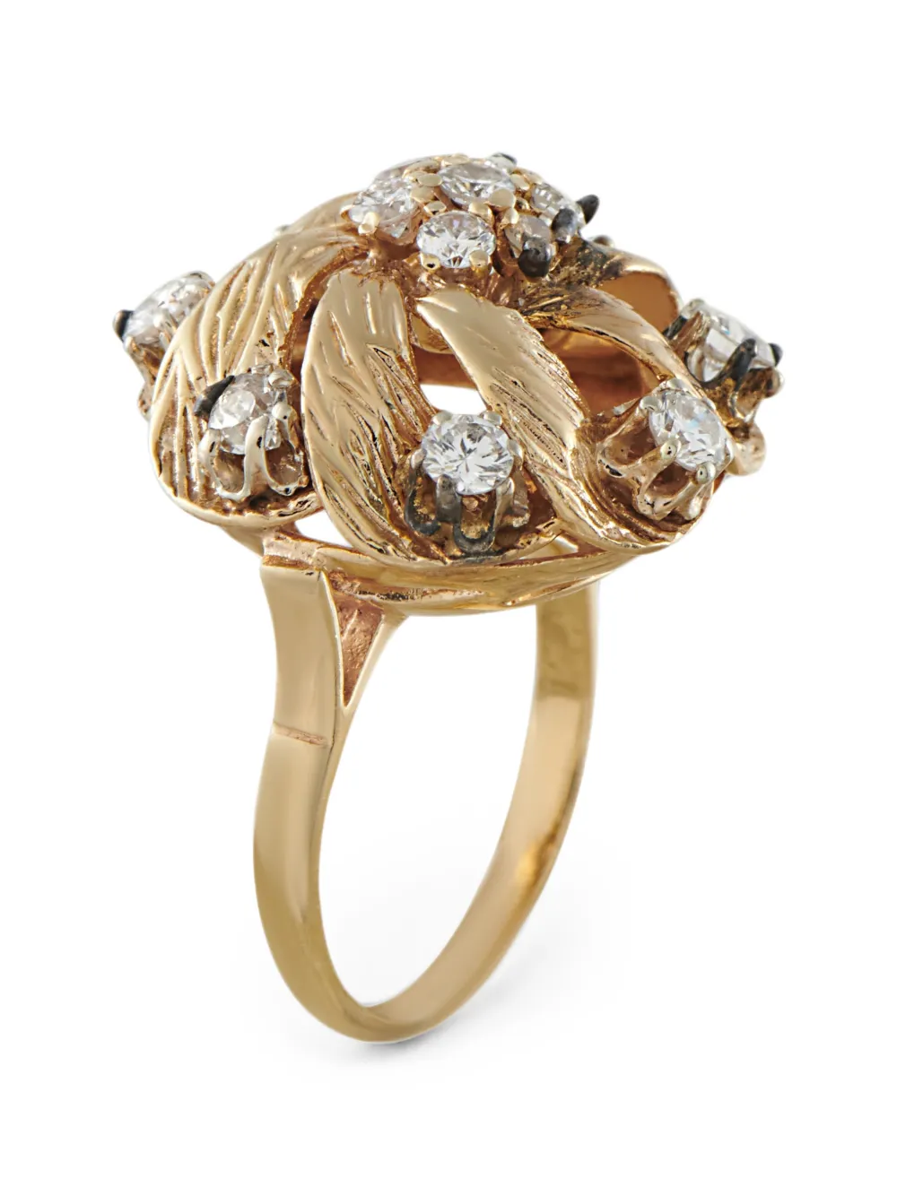 LB Exclusive diamond cluster ring - Oro