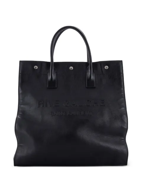 Saint Laurent Pre-Owned Rive Gauche Shopper Leather Tall tote bag
