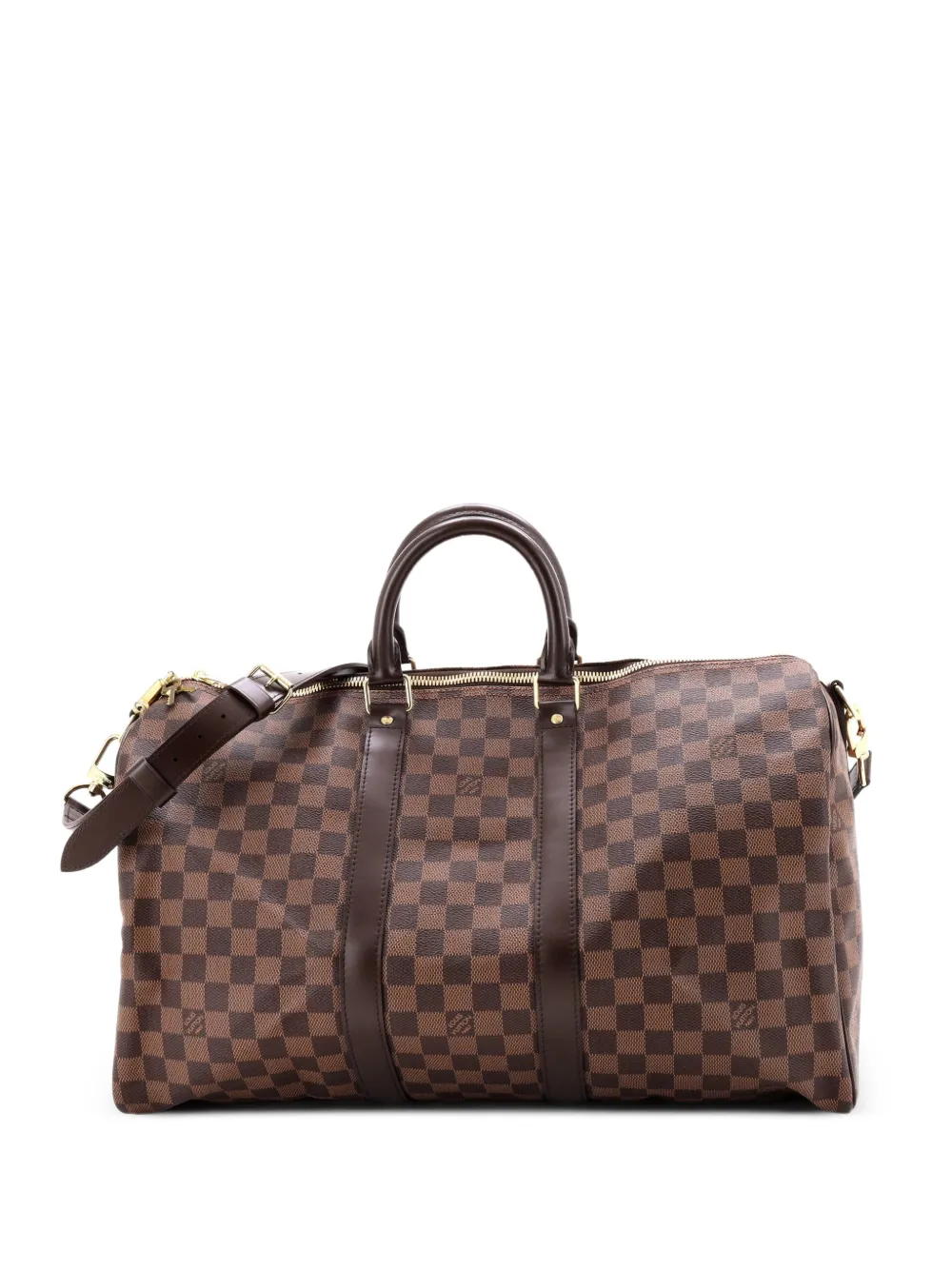 Louis Vuitton Pre-Owned Keepall Bandouliere Bag Damier 45 travel bag - Brown