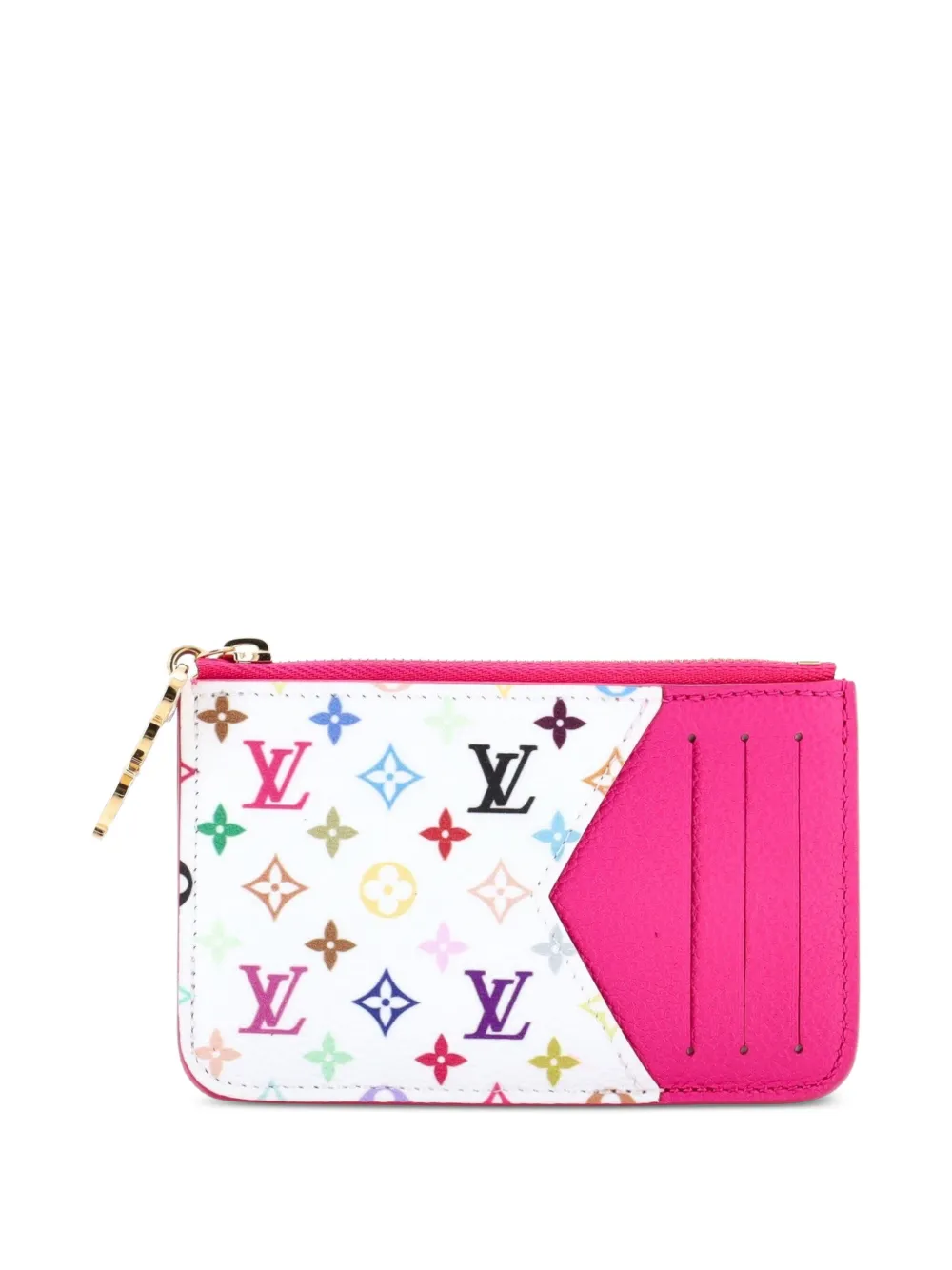 Louis Vuitton Pre-Owned x Takashi Murakami Romy Monogram Multicolour Kartenetui - Mehrfarbig