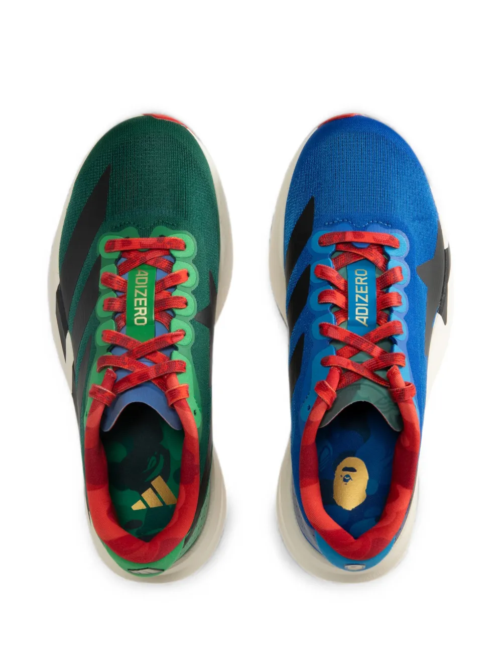 adidas x BAPE Adizero Evo SL sneakers Blauw