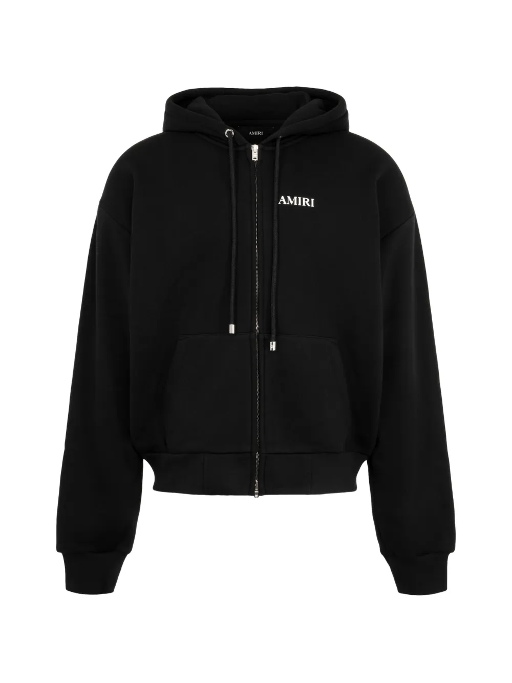 AMIRI relaxed zip up hoodie - Nero