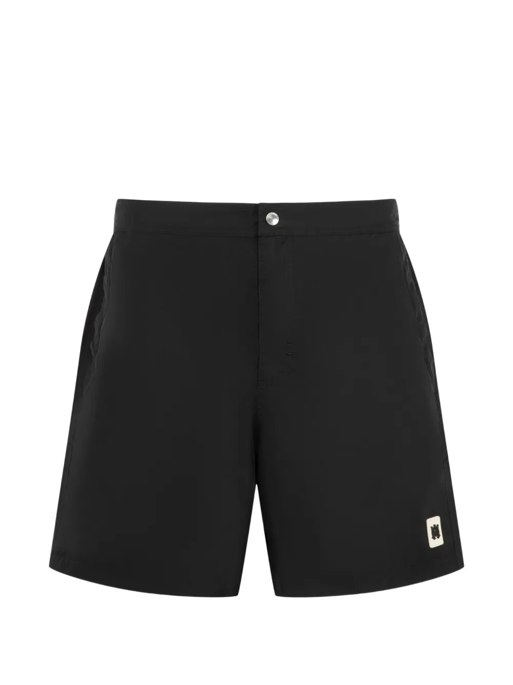 AMIRI logo-patch swim shorts - Nero