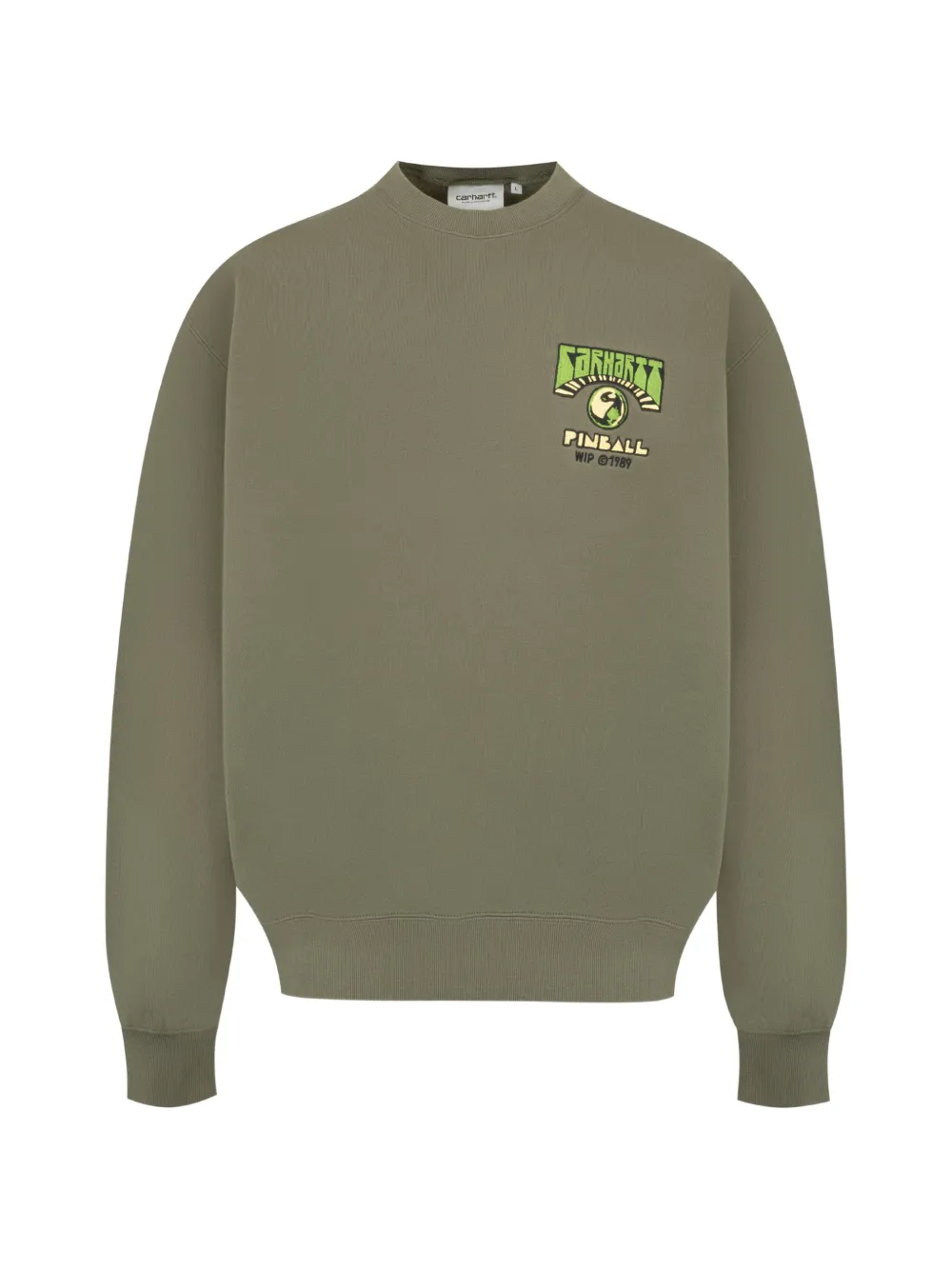 Carhartt WIP Pinball logo-print sweater - Grün