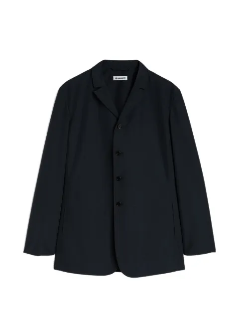 Jil Sander recycled polyester deconstructed jacket