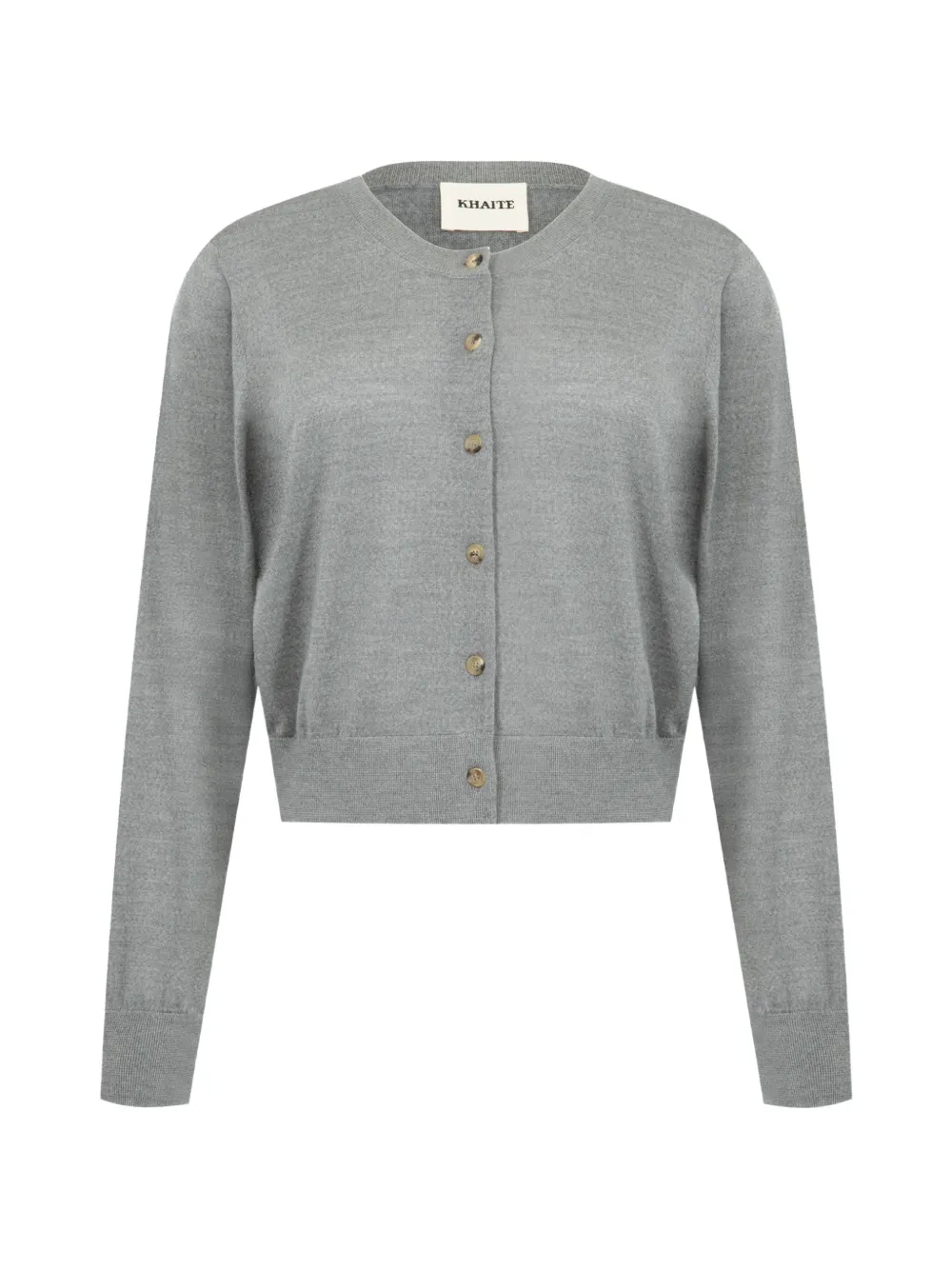 KHAITE Tansy cardigan - Grigio