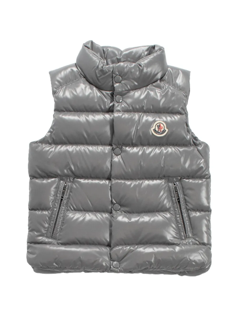 Moncler Enfant Bernard quilted gilet Grijs