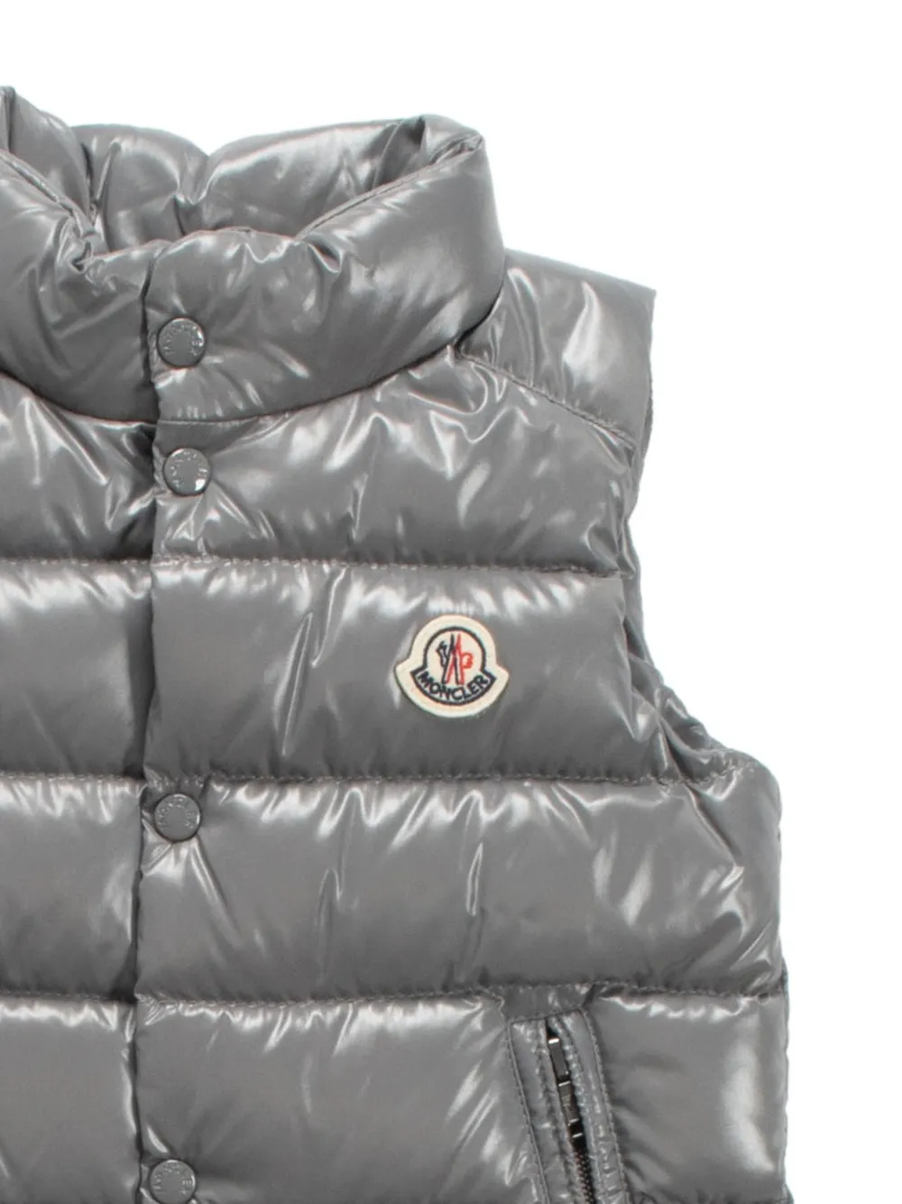 Moncler Enfant Bernard quilted gilet Grijs