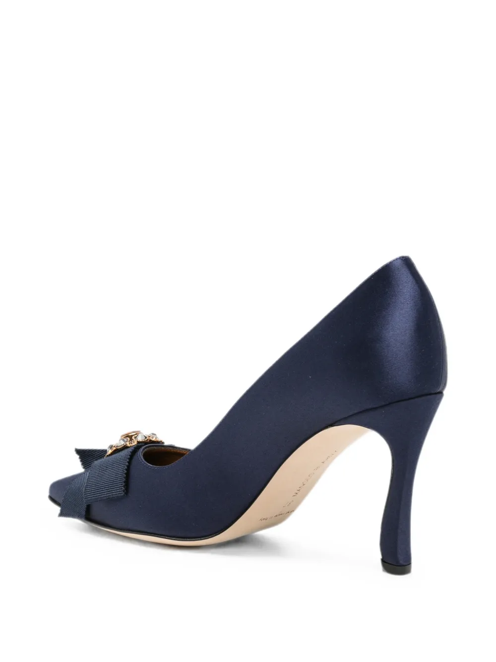 Manolo Blahnik Apius heeled pumps Blauw