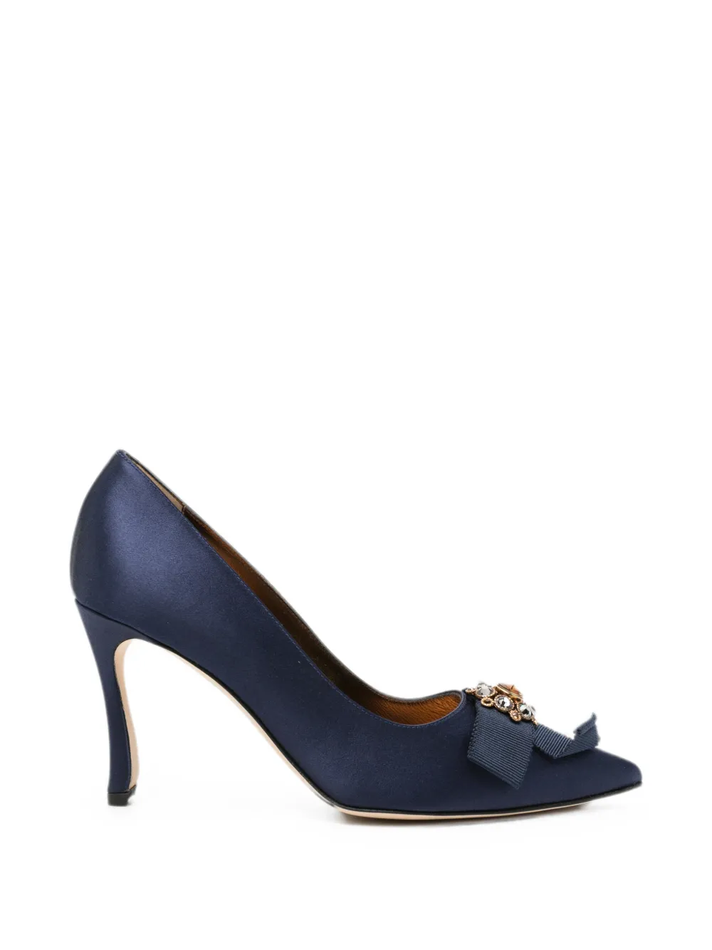 Manolo Blahnik Apius heeled pumps Blauw