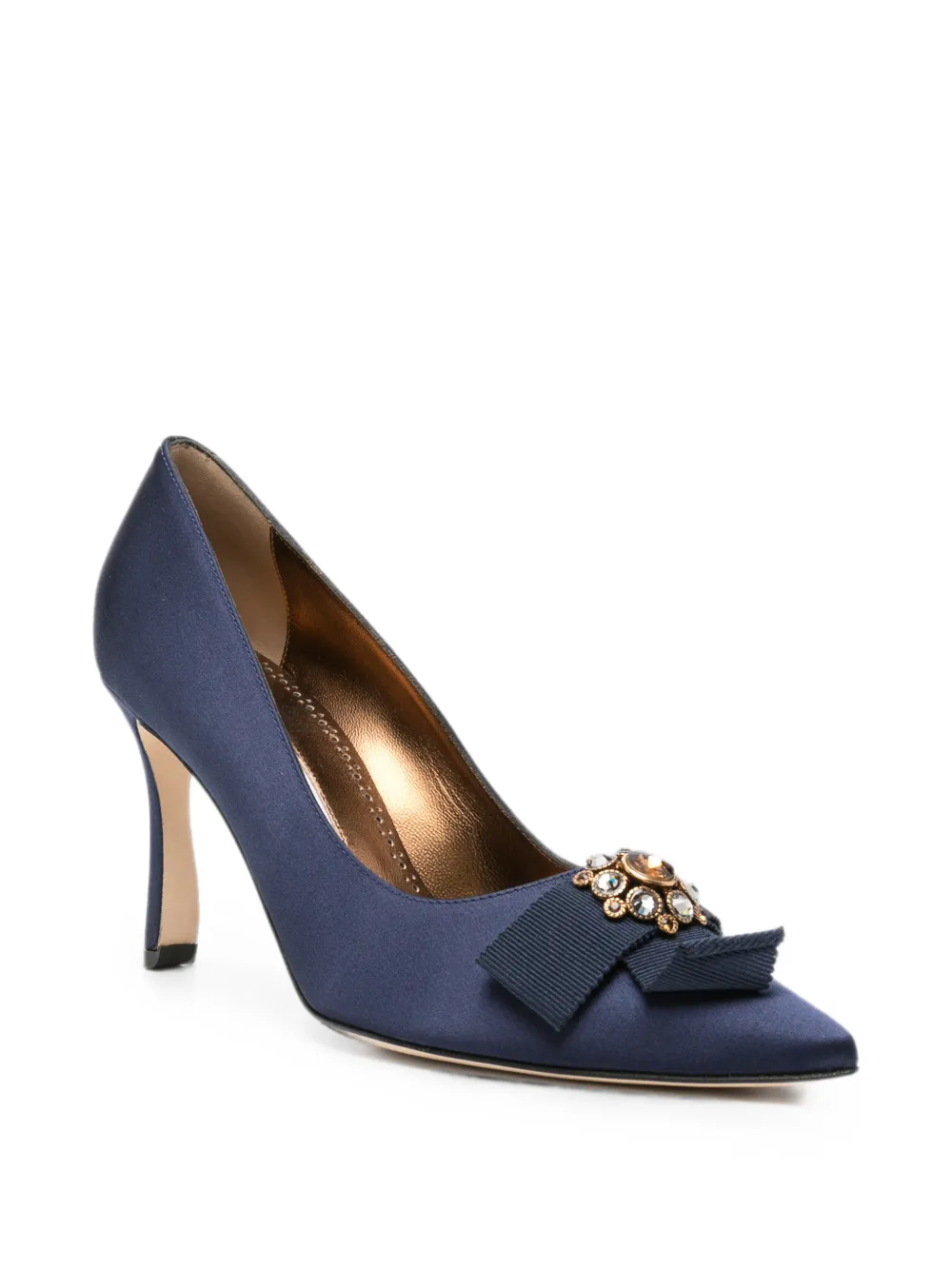 Manolo Blahnik Apius heeled pumps Blauw