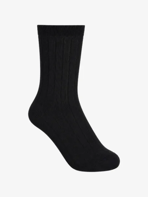La-Rose ribbed-knit socks