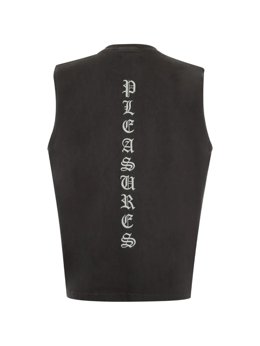 Pleasures Hemd met logoprint Zwart