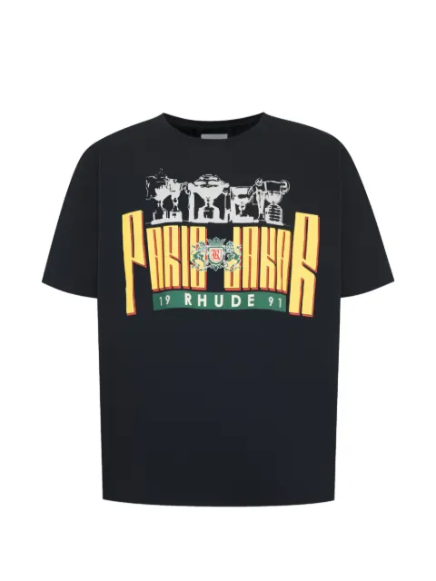 RHUDE Trofeo graphic-print T-shirt