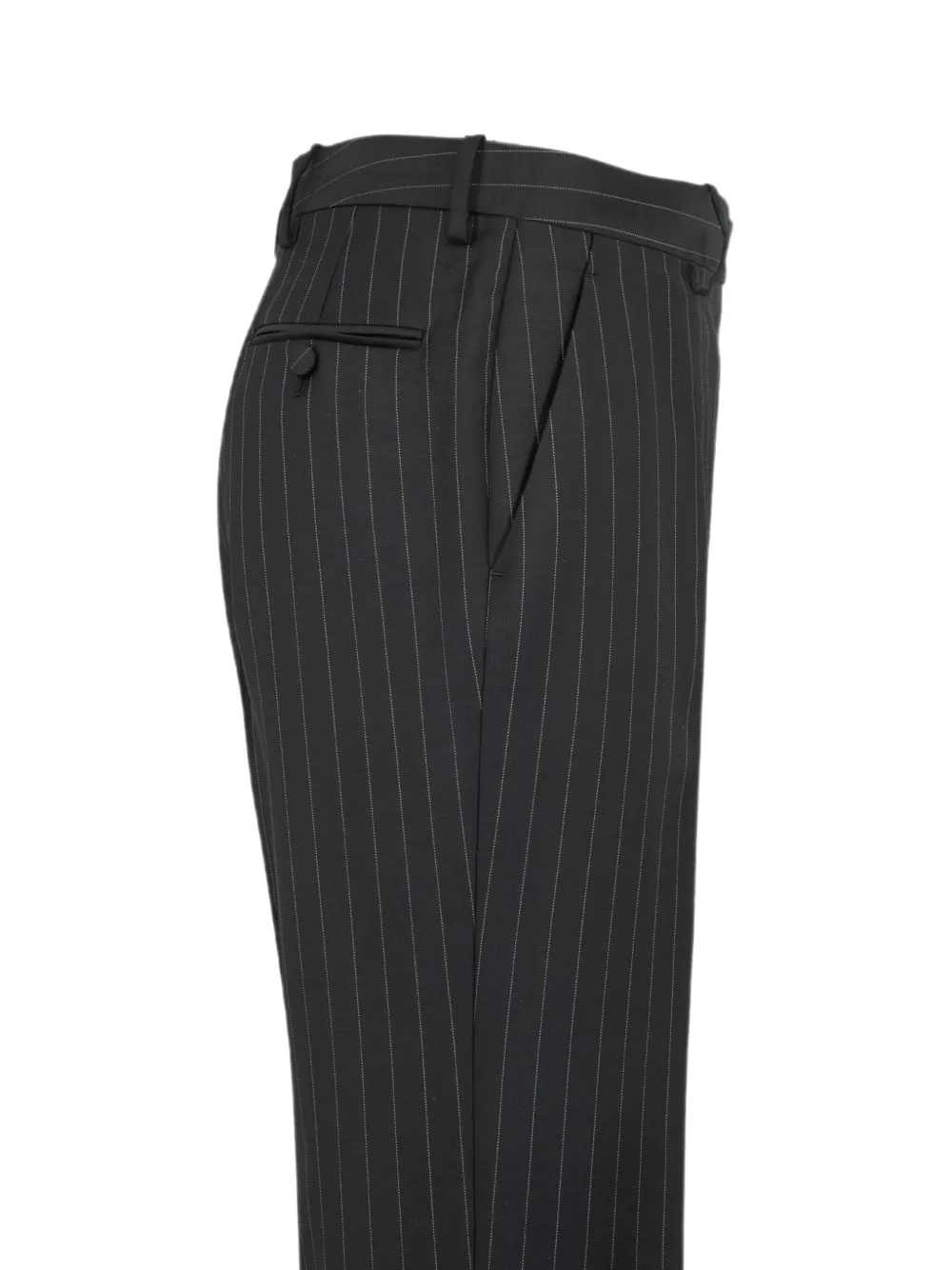TOM FORD Pantalon met krijtstreep Zwart