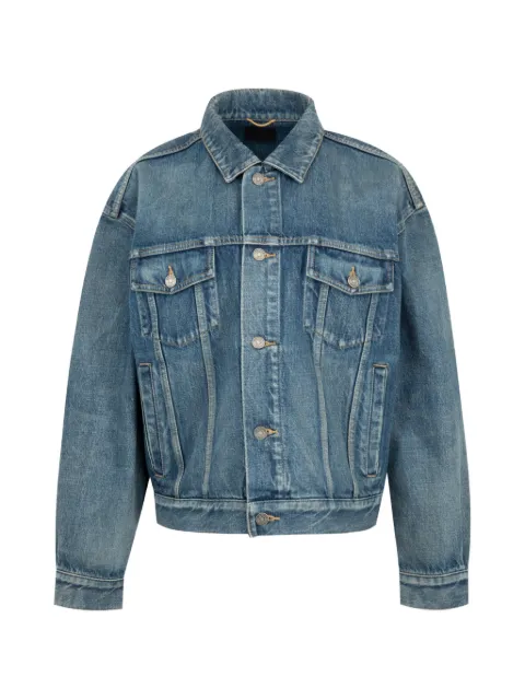 Saint Laurent chamarra mezclilla Trucker 70