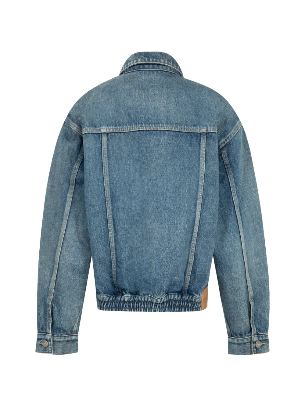 Saint Laurent 70s Trucker denim jack Blauw