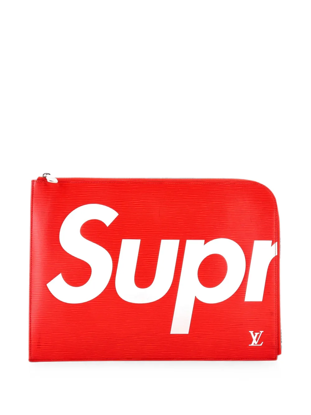 Louis Vuitton Pre-Owned Clutch Pochette Jour GM Limited Edition Supreme in pelle Epi - Rosso