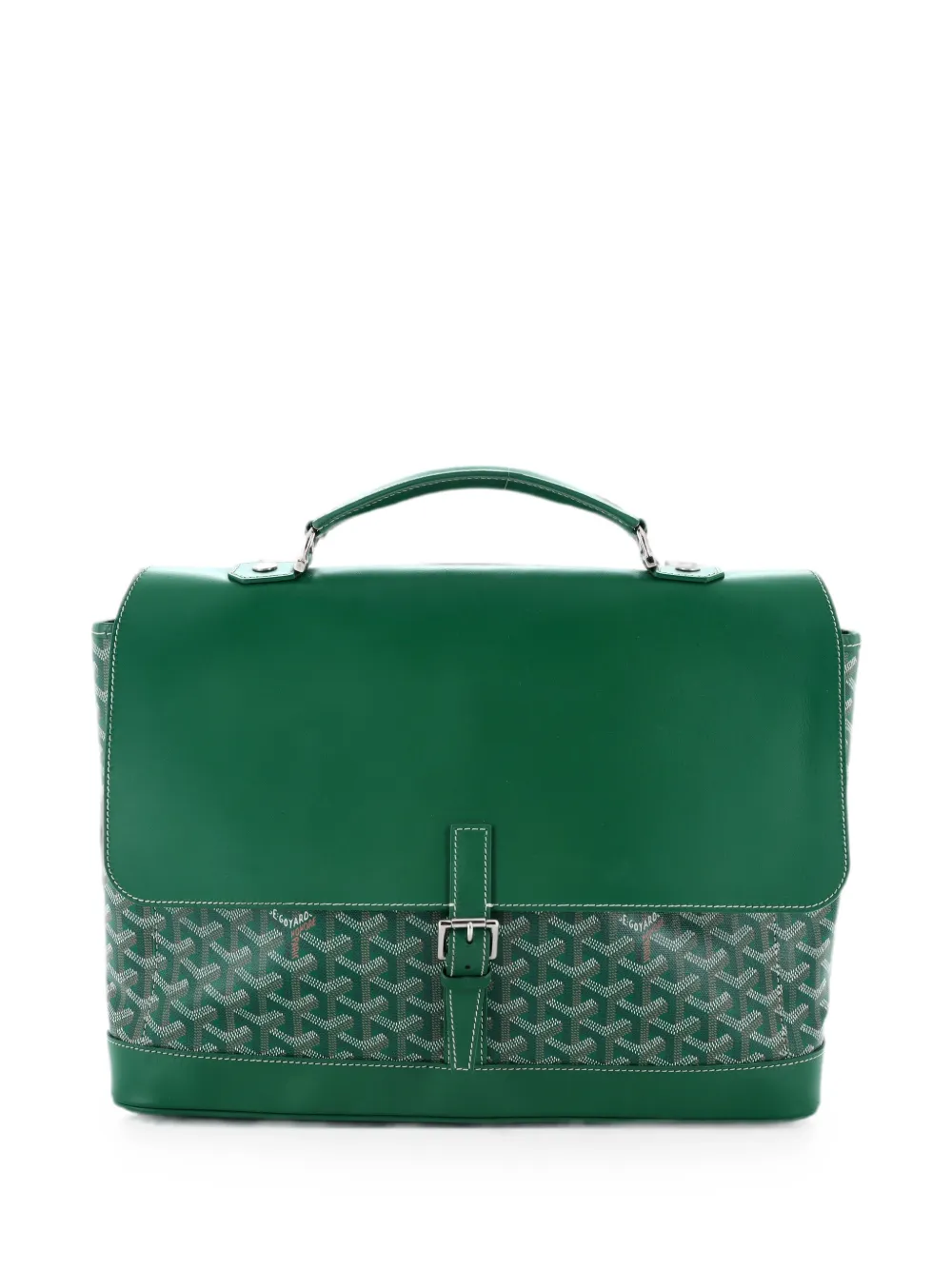Goyard Pre-Owned Portadocumenti Citadin in tela cerata - Verde