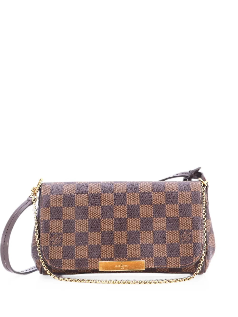 Louis Vuitton Pre-Owned Borsa a tracolla Favorite Handbag Damier PM - Marrone