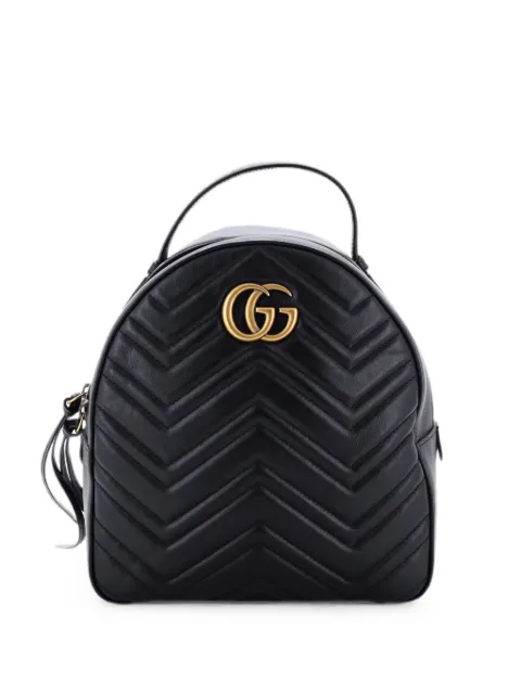 Gucci Pre-Owned mochila GG Marmont Matelasse pequeña