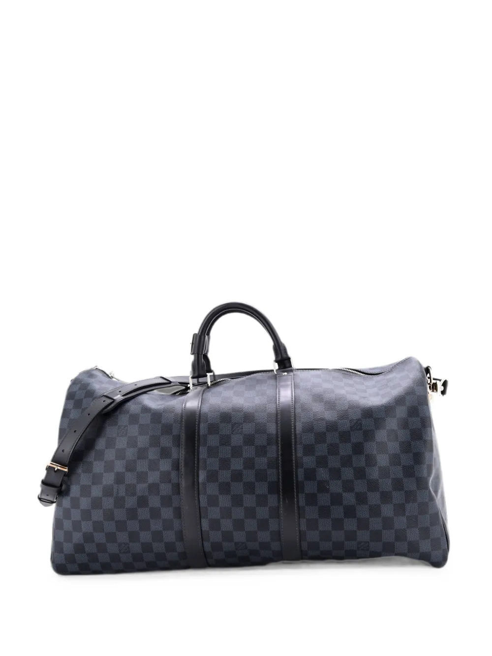 Louis Vuitton Pre-Owned Keepall Bandouliere Bag Damier Cobalt 55 travel bag - Blue