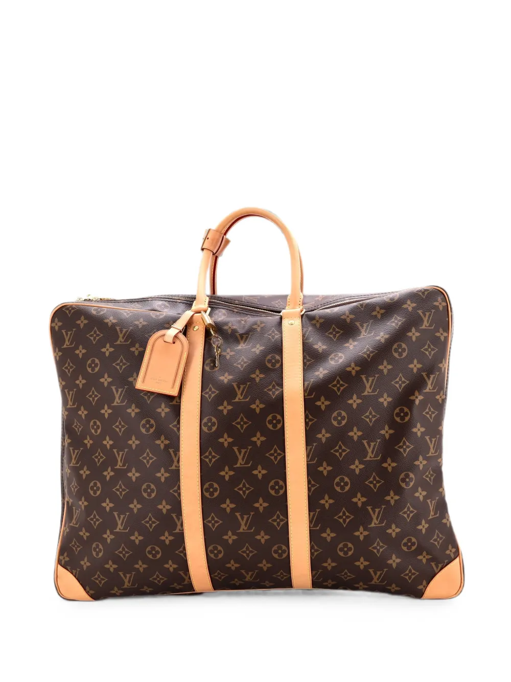 Louis Vuitton Pre-Owned Borsa a tracolla Sirius 55 in tela con monogramma - Marrone
