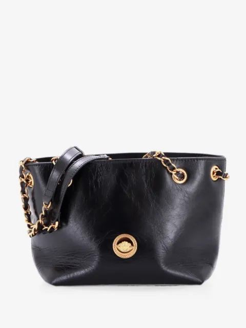 Versace Pre-Owned Medusa Icon Chain Tote Leather Mini bucket bag