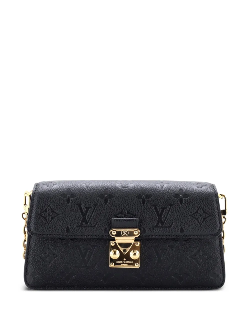 Louis Vuitton Pre-Owned Pochette Metis Wallet on Chain Monogram Empreinte Leather crossbody bag - Black