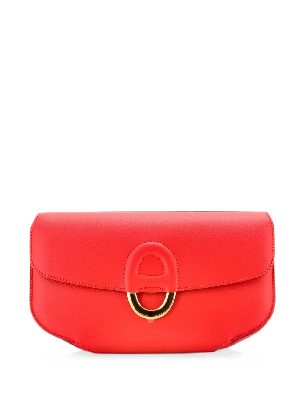 Hermès Pre-Owned Cherche Midi Epsom Clutch - Rot