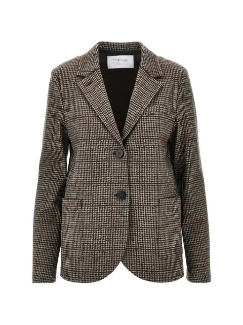 Harris Wharf London blazer con motivo pied de poule