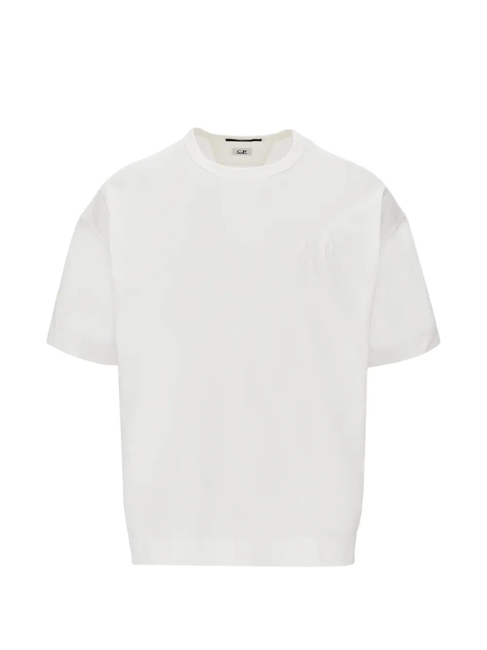 C.P. Company 20/1 jersey short-sleeve boxy T-shirt - Bianco