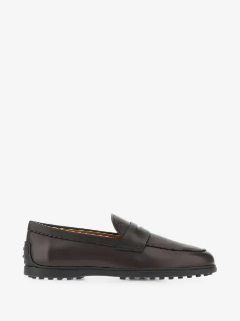 Tod's leather loafers
